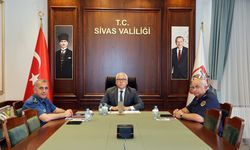 Sivas Valisi Milli Dayanışma Toplantısında
