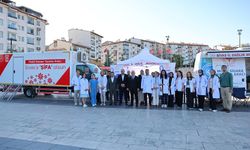 Sivas'ta mobil sağlık vatandaşların hizmetinde