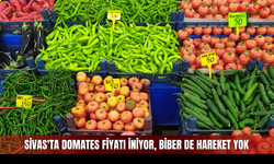 Sivas'ta domates fiyatı iniyor, biber de hareket yok
