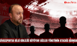 Sivasspor'da bilgi kirliliği büyüyor! Gözler yönetimin atacağı adımda