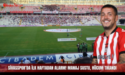 Sivasspor’da ilk haftadan alarm! Manaj sustu, hücum tıkandı