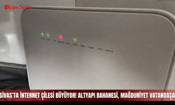 Sivas’ta internet çilesi büyüyor! Altyapı bahanesi, mağduriyet vatandaşa