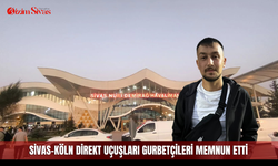 Sivas-Köln direkt uçuşları gurbetçileri memnun etti