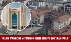 Sivas’ın Tarihi Kent Meydanında Gözler Belediye Binasına Çevrildi Projede Var, Gerçekte Yok!