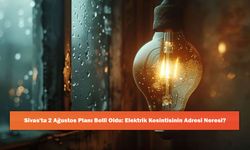 Sivas'ta 2 Ağustos Planı Belli Oldu: Elektrik Kesintisinin Adresi Neresi?