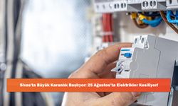 Sivas'ta Büyük Karanlık Başlıyor: 25 Ağustos’ta Elektrikler Kesiliyor!