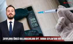 Zayıflama İğnesi Kullanacaklara Dyt. Burak Ceylan'dan Kritik Çağrı!