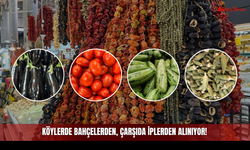 Köylerde Bahçelerden, Çarşıda İplerden Alınıyor!