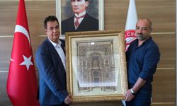 Cennet Kapısı tabloya yakma sanatıyla yansıdı