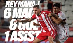 Aman nazar değmesin! Rey Manaj'dan 6 maç, 6 gol