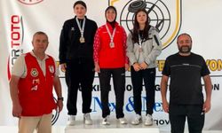 Sivas'ta Trap Şampiyonasından 3 madalya