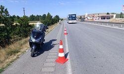 Sivas'ta bariyerlere çarpan motosiklet sürücüsü öldü