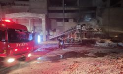Sivas’ta Çimento Fabrikasında Korkutan Yangın!