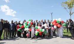 Sivas'ta Gazze için yürekler de uçtu