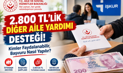 2.800 TL’lik Diğer Aile Yardımı Desteği! Nasıl Alınır !