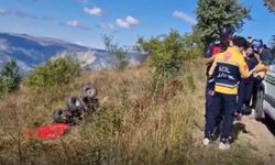 Sivas'ta devrilen ATV'de 1 kişi öldü
