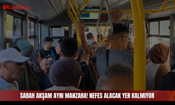 Sabah akşam aynı manzara! Nefes alacak yer kalmıyor