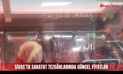 Sivas’ta sakatat tezgâhlarında güncel fiyatlar