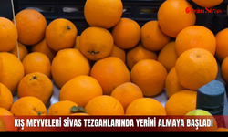 Kış meyveleri Sivas tezgahlarında yerini almaya başladı
