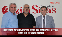 Ulaştırma Memur-Sen’den Sivas için demiryolu vizyonu: Sivas Hub İstasyon olmalı