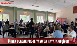 Örnek olacak proje Yavu’da hayata geçiyor
