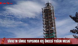 Sivas’ın simge yapısında kış öncesi yoğun mesai