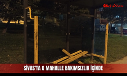 Sivas'ta o mahalle bakımsızlık içinde