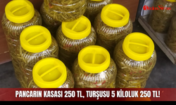 Pancarın kasası 250 TL, turşusu 5 kiloluk 250 TL!