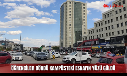 Öğrenciler döndü kampüsteki esnafın yüzü güldü
