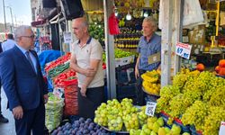Sivas Valisi Şimşek Sahada Esnafın ve Vatandaşın Yanında