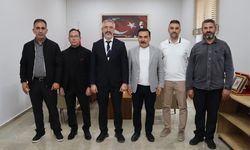 Sivas Gazeteciler Cemiyeti'nden Başhekim Fidan'a ziyaret