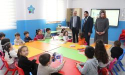 Sivas'ta miniklerin kurslarına Müftü'den ziyaret