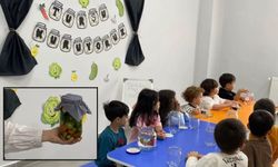 Sivas Gündüz Çocuk Bakımevinde Minik Eller turşu yaptı