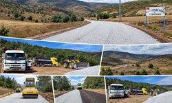 Yıldızeli’nde 7 Köyün Yolunda Asfalt Çalışması Tamamlandı