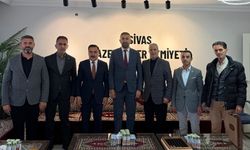 Cem Vakfı Sivas Şube Başkanı Ünal Karataş’tan Gazeteciler Cemiyeti’ne ziyaret