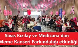 Sivas Kızılay ve Medicana'dan Meme Kanseri Farkındalığı etkinliği