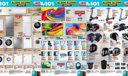 A101 1-7 Ekim 2026 Kataloğu: Telefon, Televizyon, Beyaz Eşya ve Scooter Fiyatları