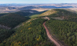 Sivas Yıldızeli’nde Akpınarbeleni köyü yol çalışmaları sürüyor