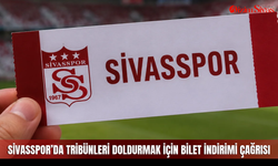Sivasspor’da tribünleri doldurmak için bilet indirimi çağrısı