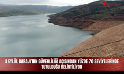 4 Eylül Barajı’nın güvenliliği açısından yüzde 70 seviyelerinde tutulduğu belirtiliyor