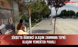 Sivas'ta öğrenci ulaşım zammına tepki: Ulaşım yemekten pahalı