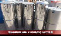 Sivas Kaldırımlarında Kışlık Alışveriş Hareketliliği