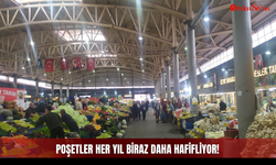 Poşetler her yıl biraz daha hafifliyor!