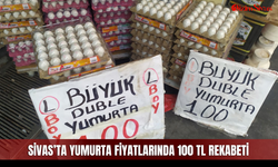 Sivas’ta yumurta fiyatlarında 100 TL rekabeti