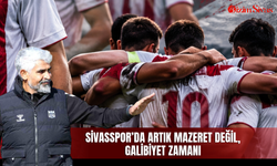 Sivasspor’da artık mazeret değil, galibiyet zamanı