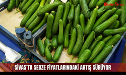 Sivas’ta Sebze Fiyatlarındaki Artış Sürüyor