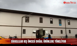 Sivaslılar Kış Öncesi Doğal Ürünlere Yöneliyor
