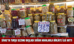 Sivas'ta Turşu Sezonu Başladı: Soğuk Havalarla Birlikte İlgi Arttı