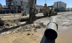 Sivas’ta su kesintisi yaşanan bölgede onarım çalışması başladı