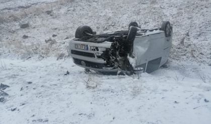 Ardahan'da kar ve sis kazayı beraberinde getirdi: 8 yaralı
